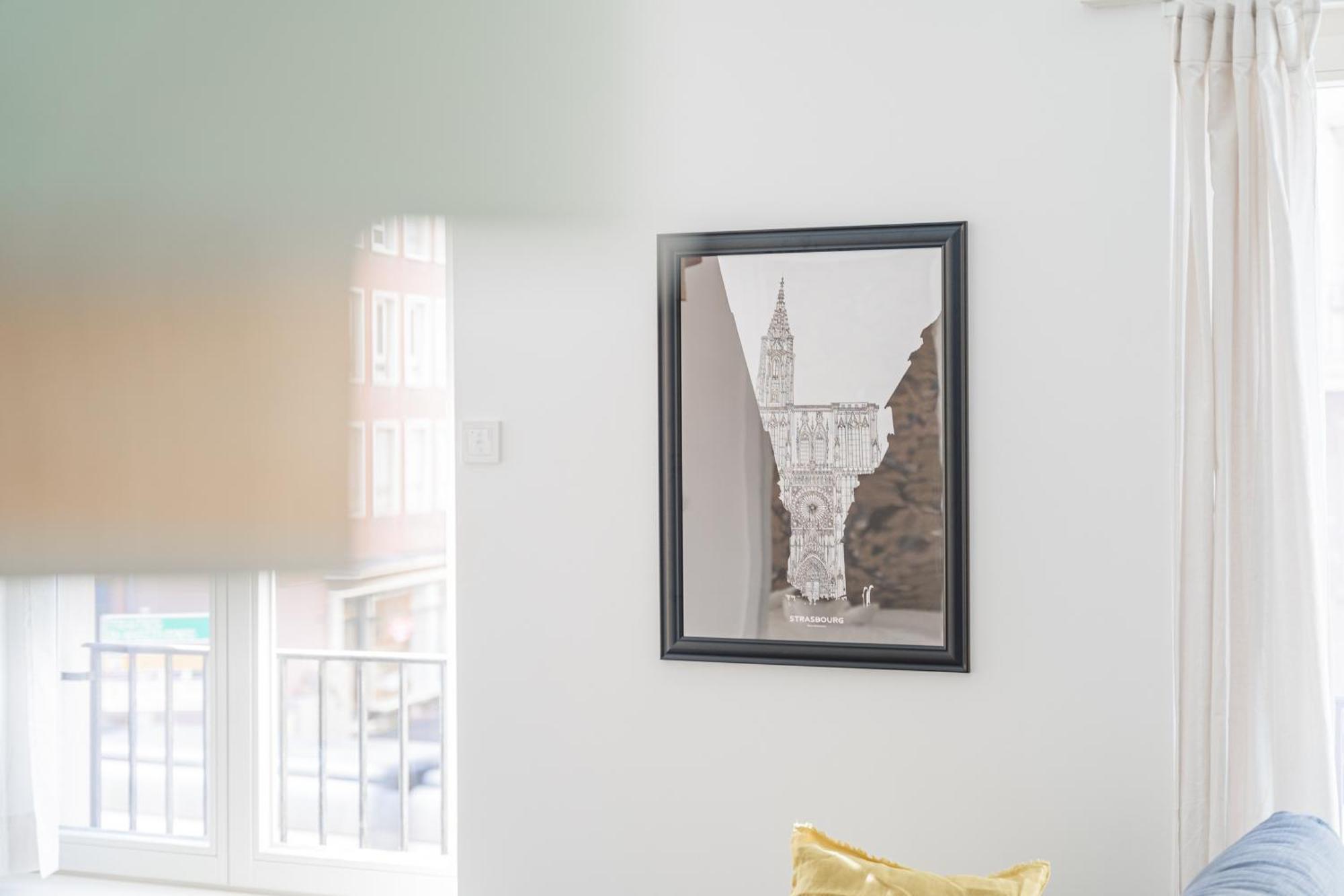 Le Strasbourgeois - Appt 60M² - 6 Voyageurs Apartment Luaran gambar